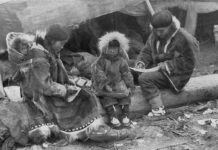 Инуитско семейство от 1917 г.