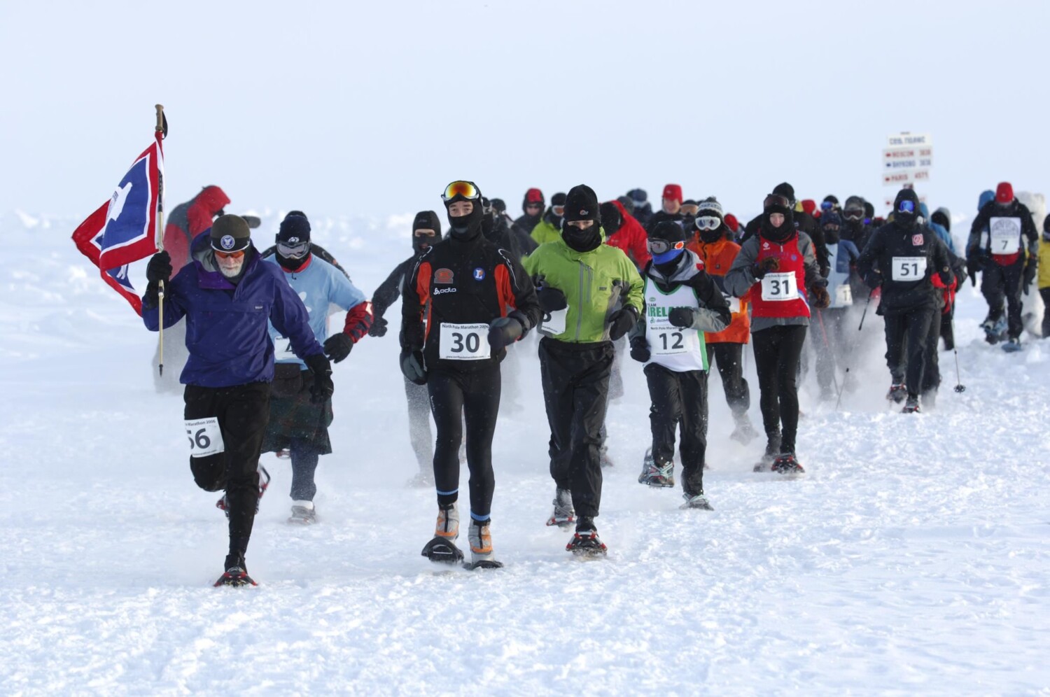 The North Pole marathon 