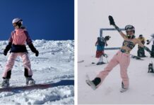 Лора Тенева от Snowboarding GIRLS Bansko