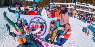 Snowboarding GIRLS Bansko