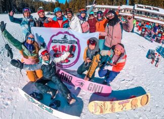 Snowboarding GIRLS Bansko