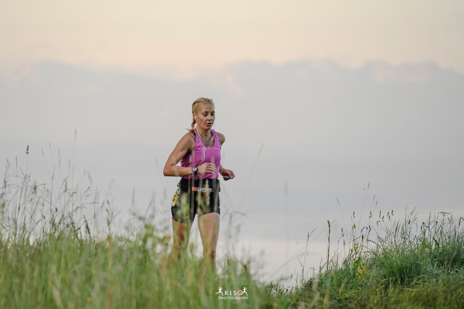 Моника Филипова по трасето на Обиколката на Витоша 