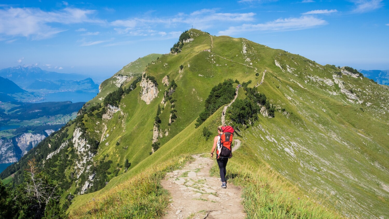 Пътеката по билото на Щос - Stoos Ridge Hike