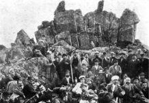 Алеко Константинов и приятели на Черни връх, 1895 г.