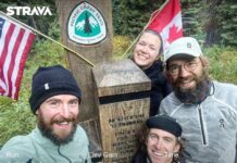 Белгийският ултрабегач Карел Сабе на финала на Pacific Crest Trail