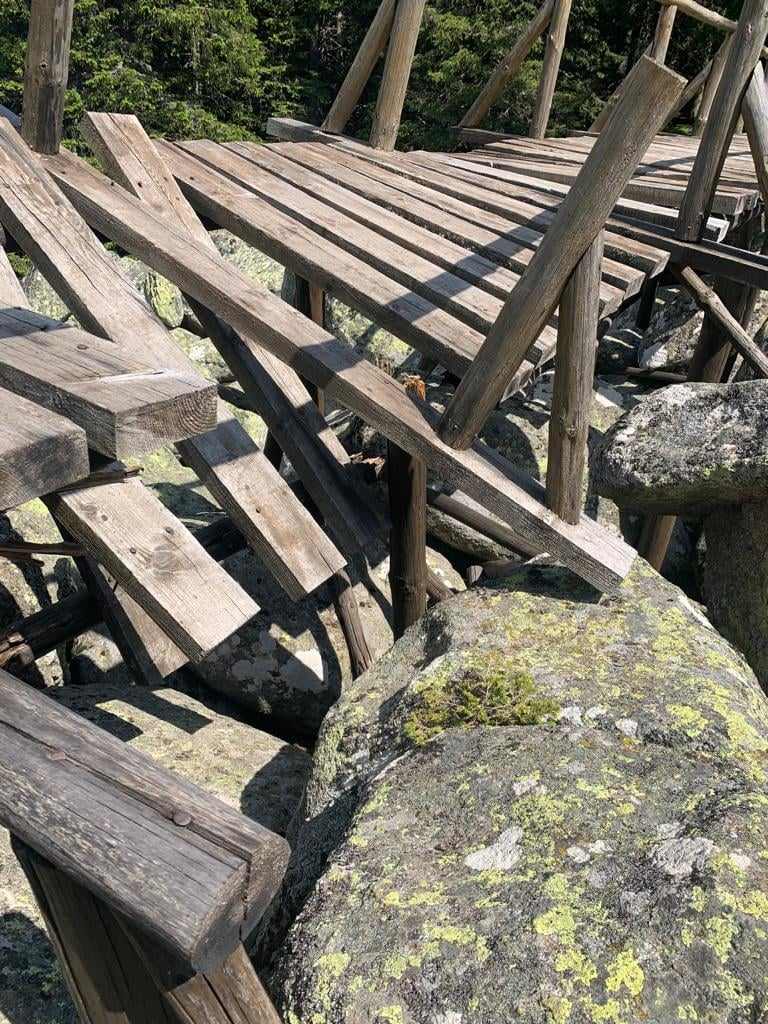 Счупени мостове, Бистришко бранище
