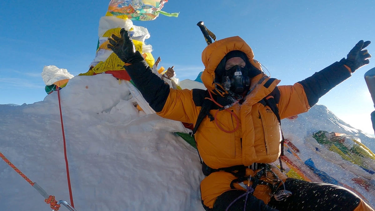 Андреа Ланфри на Еверест
