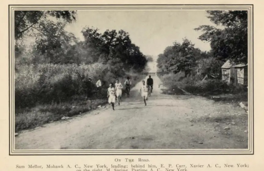 Маратонското бягане на Олимпийските игри през 1904 г.