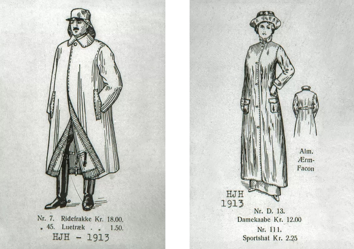 Реклама на непромокаемите дрехи на Helly Hansen, 1913 г. 