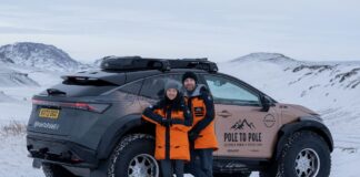 Съпрузите авантюристи Крис и Джули Рамзи са изминали над 30 000 км с изцяло електрическия автомобил Nissan Ariya