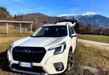 Опознаване на Юлийските Алпи през зимата със Subaru Forester