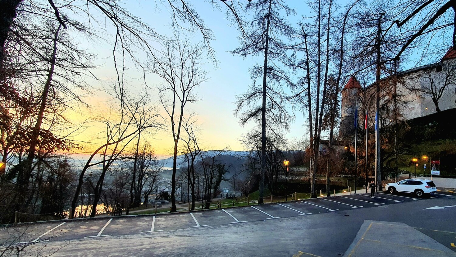 Замъкът над Езерото Блед, Словения