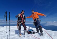 Дойчин Боянов и Марчо Паунов са първите, изкачили връх Чепеларе на остров Ливингстън