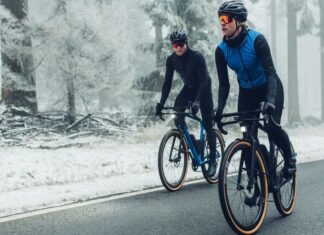 Как да караме колело през зимата?