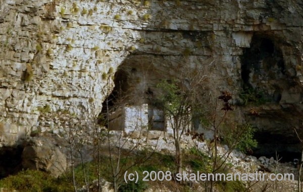 Скален манастир "Света Марина" през 2007 г.