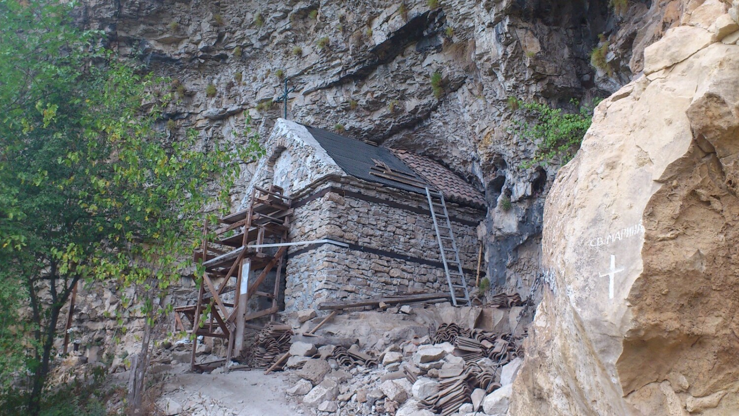 Скален манастир "Света Марина", 2012 г.