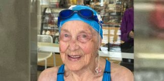 Бети Брюсел: 99-годишна канадска плувкиня подобри три световни рекорда в състезание за ветерани