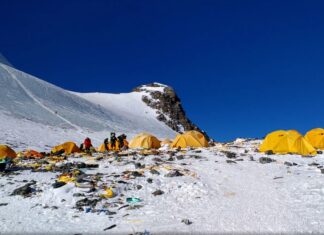 Лагер на Еверест