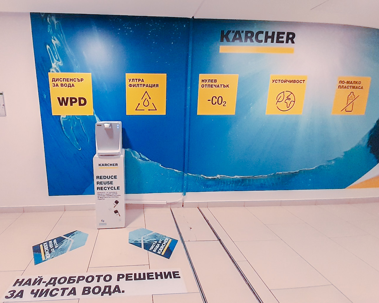 Кампания „Чиста вода от Керхер“ 