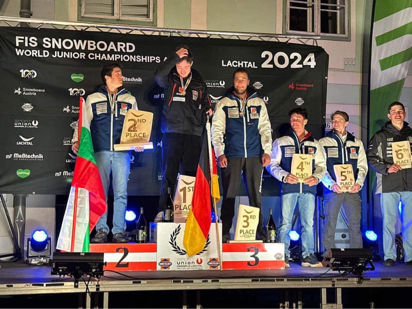 Български подиуми на Световното по сноуборд за юноши и девойки