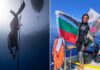 Силвия Рашкова, свободно гмуркане