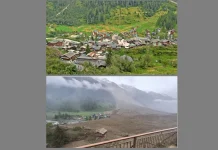 Швейцарското село Блатен - преди и след срутването на ледника