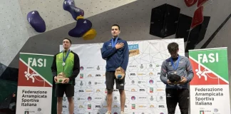 Николай Русев - европейски вицешампион в боулдъра при юношите U21 на европейското първенство по спортно катерене