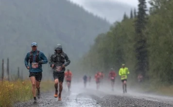 Спортфест Хибини, бягане в лоши условия