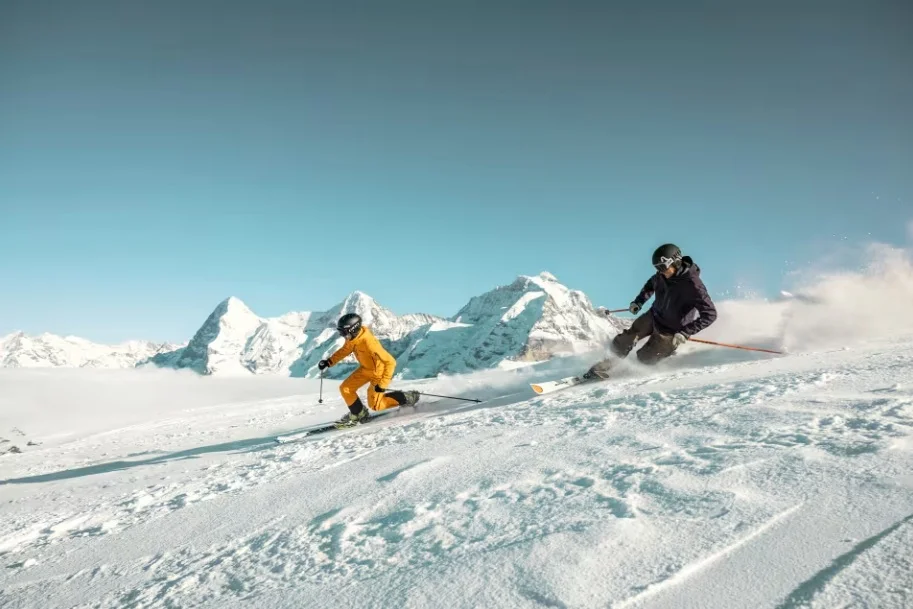 Телемарк ски в района на Шилторн
