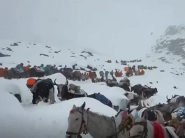 Туристи, блокирани в подножието на Еверест