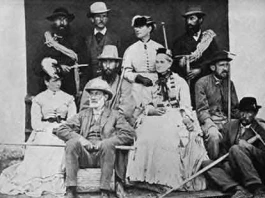 Хорас Уокър и семейството му