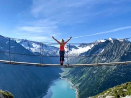 Мостчето над Олперерхюте (Olpererhütte)