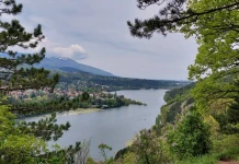 Гледка към Панчаревско езеро