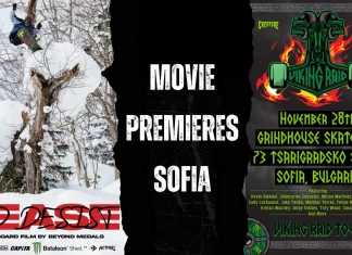 Скейт и сноуборд кино вечери на 28 и 29 ноември в София и Варна