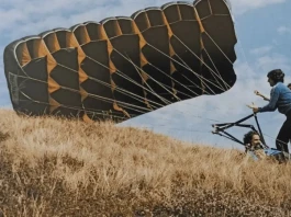 Първият полет с парапланер, Мьоси, 1978 г.