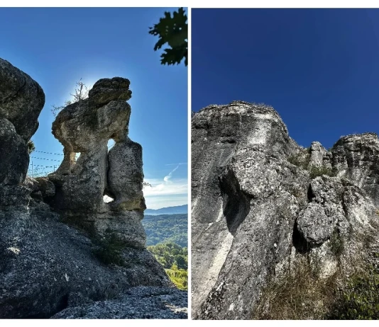 Светилищата в България: Пробития камък край Стоманци Пробития камък